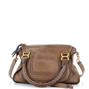 Chloe Marcie Satchel Leather Medium #258753C13B